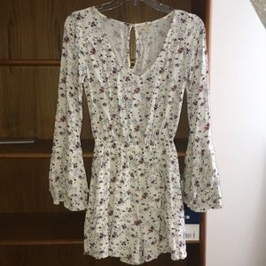 Hollister floral romper